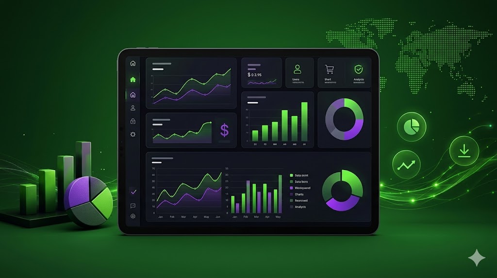 Mockup Dashboard Analytics